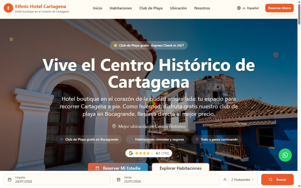 Ethnic Hotel Cartagena